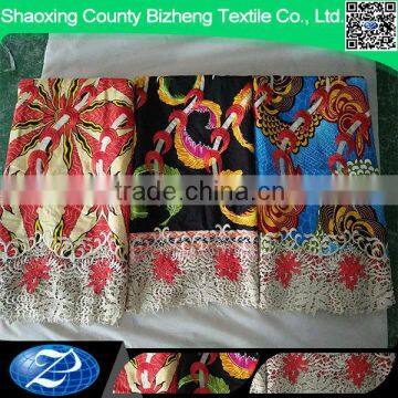 Newst high quality cord lace wax print fabric african