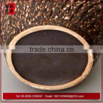 Marble Color Ceramic Jug for Garlic and Honey Storage photo-4