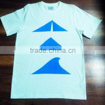 100% ORGANIC COTTON MENS T-SHIRT WITH PRINT