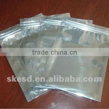 Electronic static dry self adhesive esd shielding bag