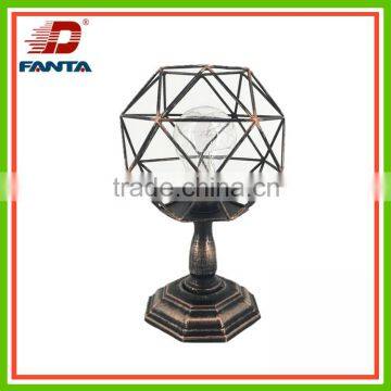 Metal handmade crafts-"football" trophy with LED light for home decor