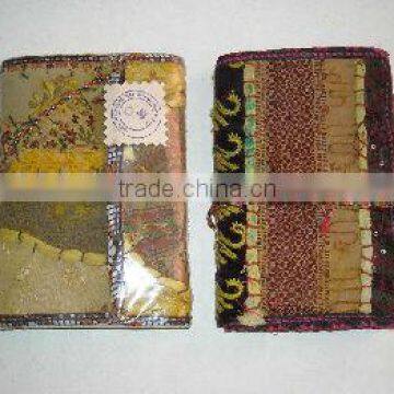 Patchwork Fabric Covered Notepads