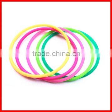 Good quality best sell super elastic silicone rubber bands bracelets