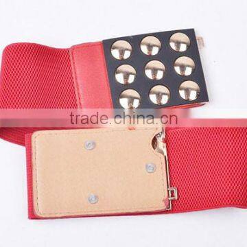 Fashion 2015 Elastic Waistband PU Leather Ending photo-3