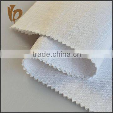 Bleach Color Plain Dyed 100% Ramie Fabric for Table photo-3