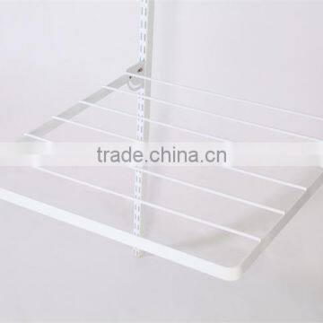 Metal Material 600MM White Balcony Clothes Drying Rack photo-3