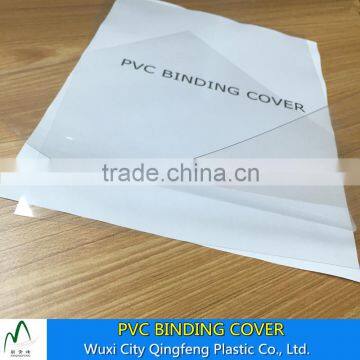 High Quality Clear Glossy A4 Size Book Binding Cover Sheets 0.15mm 0.18mm 0.25mm 0.30mm Transparent PVC Sheet