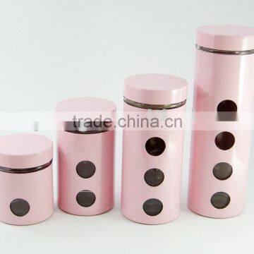 Glass canister set