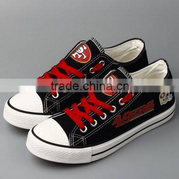 2015 Hot Sales High Quality Boys Rubber Sole Canvas Shoes