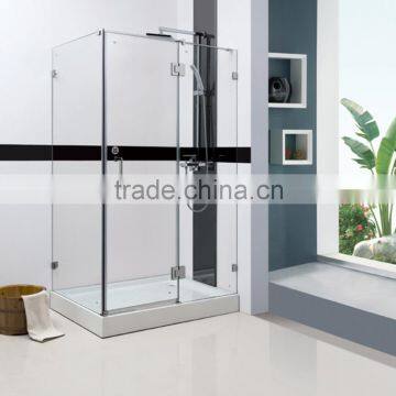 Fancy Framed Tempered Glass Bath Shower Room photo-2