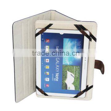 4 Elastic Bands Stand Horizontal Fashion Universal Tablet Case Leather Cover Quality Choice photo-4