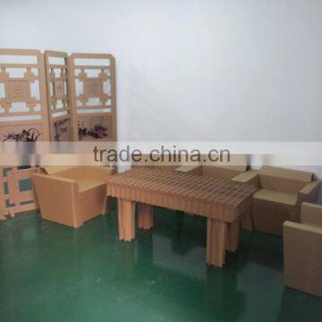 Corrugated Paper Material Furniture Cardboard Furniture Factory Price                        
                                                Quality Choice