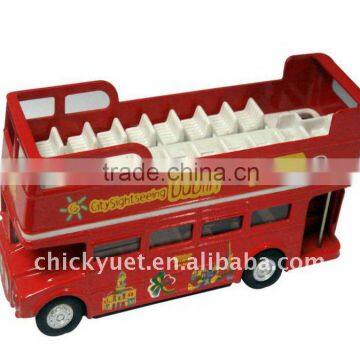 1:72 double-decker bus model