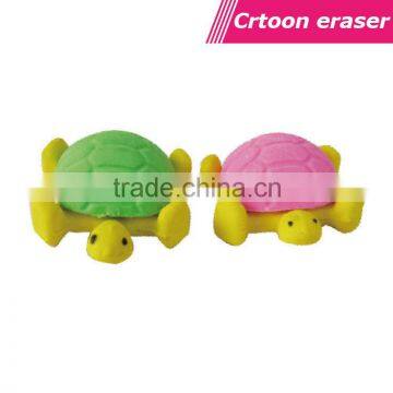 tortoise shaped 3D animal cute erasers