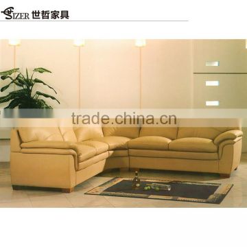 leather small corner sofa