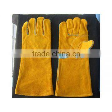 Premium cow split leather welder glove