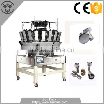 10g-2000g Small Hardware 20 Heads Multihead Weigher Screw Weighing Scale