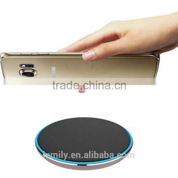 Wholesale Factory Price Wireless Charger Round Shape Qi Wireless Charger For Mobile Phone Wireless Charger