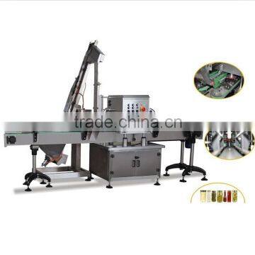 China supplier twist off cap vacuum capping machine function