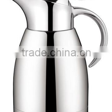 double wall stainless steel vacuum coffee pot