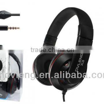 Fashional ovleng headphone for mp3 and moblie phone