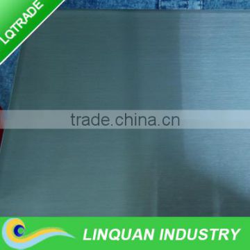 304 High quality brush finish stainless steel sheet