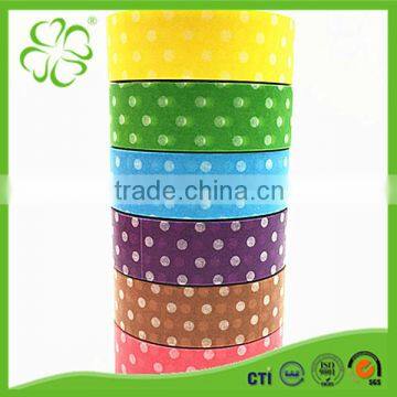 China Wholesale Cute Colored Washi Stationery Tape