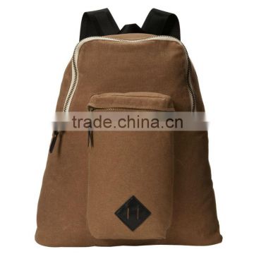 Custom 100% cotton canvas backpack