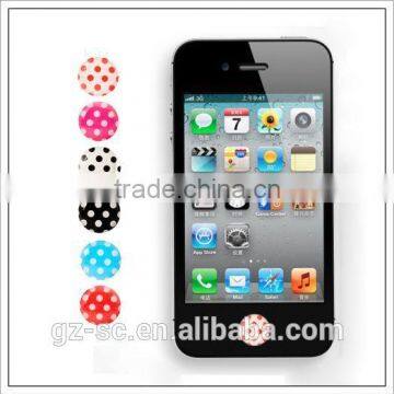 Hot sale 3D Mobile phone push button Sticker