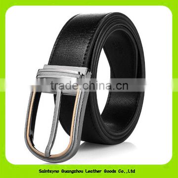 16264 New style manufacturer mens black leather belt