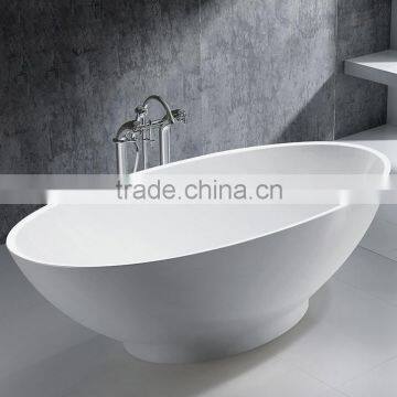 artificial stone freestanding bath tub,portable freestand bathtub,Solid surface bathtub,