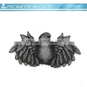 eagle shape plating metal badge emblem