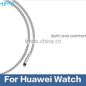 New Arrival Milanese Stainless Steel Adjustable Cuff Watch Band For Huawei Watch Strap Band Loop With Magnetic Connector photo-5