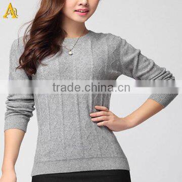 women's autumn slim knitted basic sweater,lady sweater