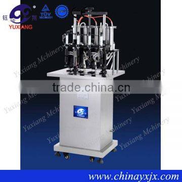 YX 4 heads PLC Control perfume filling machine vacuum filling machine