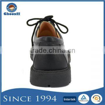 Factory Wholesale Teenager Boys Lace Up Formal Leather School Shoes photo-5