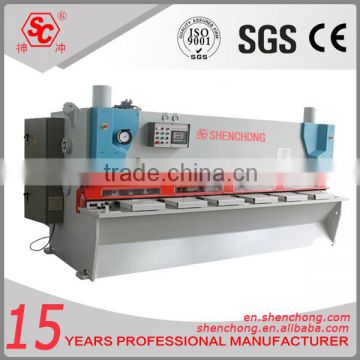 hydraulic steel shearing machine, industrial guillotine shear QC11Y-6X3200