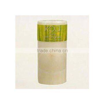 Tall Palm Wax Candle-pure lemongrass