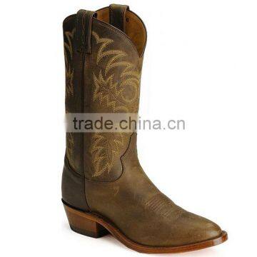 tan popular bay Apache leather western cowboy boots wholesale