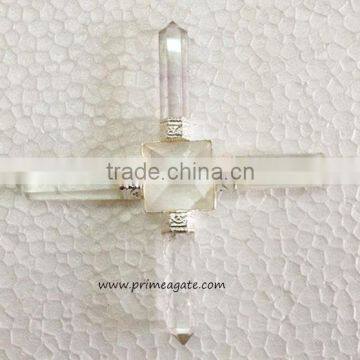 Crystal Quartz 4Points Energy Generators | Wholesale Crystal Quartz 4 Point Energy Generator From India