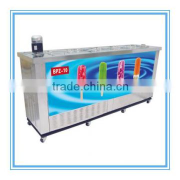 10 molds, high production ice lolly machine