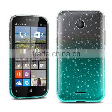 Bulk Buy From China Gradient TPU Back Case Cover Skin for Microsoft Nokia Lumia 435 3d Ultra Raindrop Cases China Suppliers photo-3