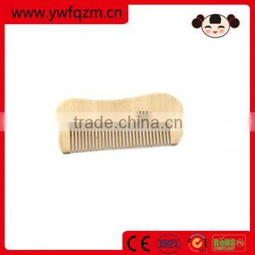 New design beautiful shape fish design wooden hair comb