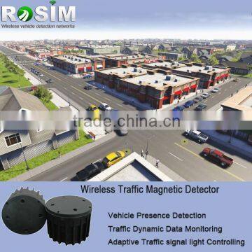 Rosim wireless magnetic vehicle detector for traffic vehicle detection