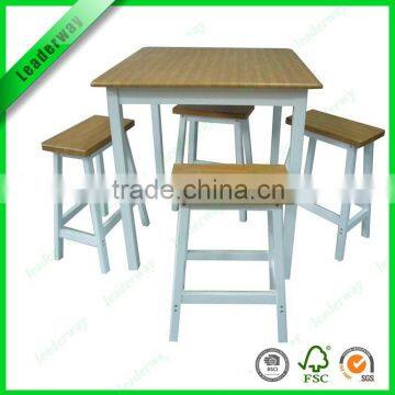 New Design MDF With PVC Wooden Kitchen Trolley With Wheels photo-6