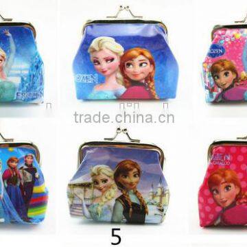 cheap PVC frozen kid coin purse