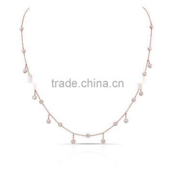 Factory wholesale price women fashion latest design beads necklace