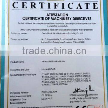 Double Screw Design Compound 5 Layers Air Bubble Film Machine for Paper al Foil Etc photo-2