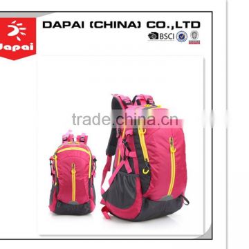 2015 lightweight hiking mountain color custom backpack