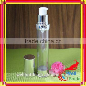 50ml airless pump perfume atomizer bottle with pump 100ml,glass bottle strayer cap for cream